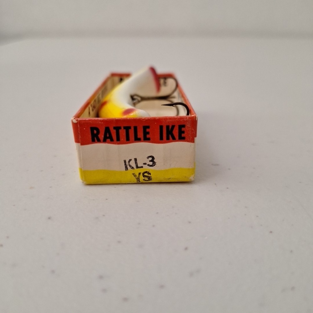 Vintage 1970's LAZY IKE #3 Fishing Lure *In Wrong Box* MADE IN USA - Picture 10 of 13